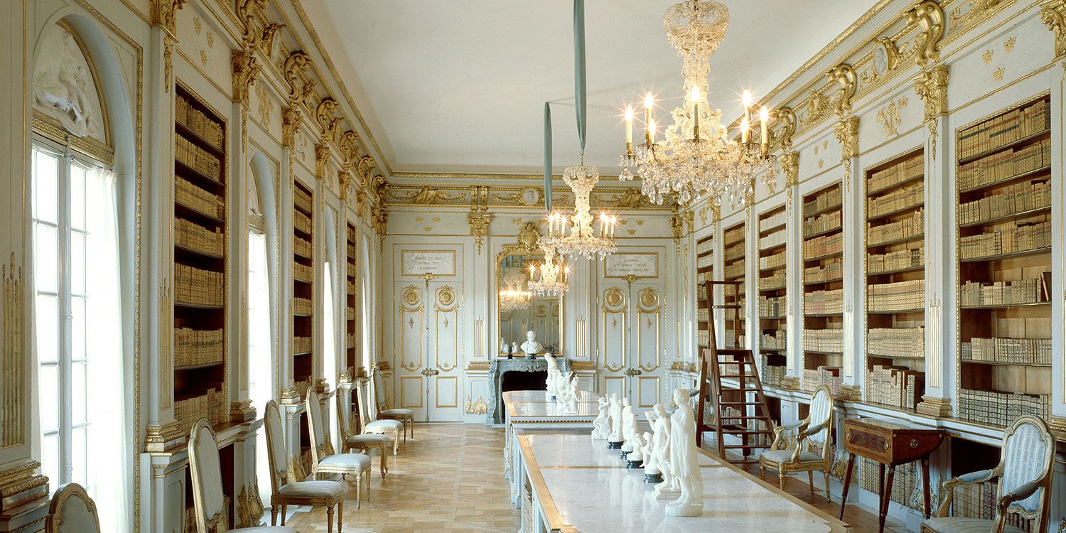 Lovisa Ulrikas bibliotek i Drottningholms slott